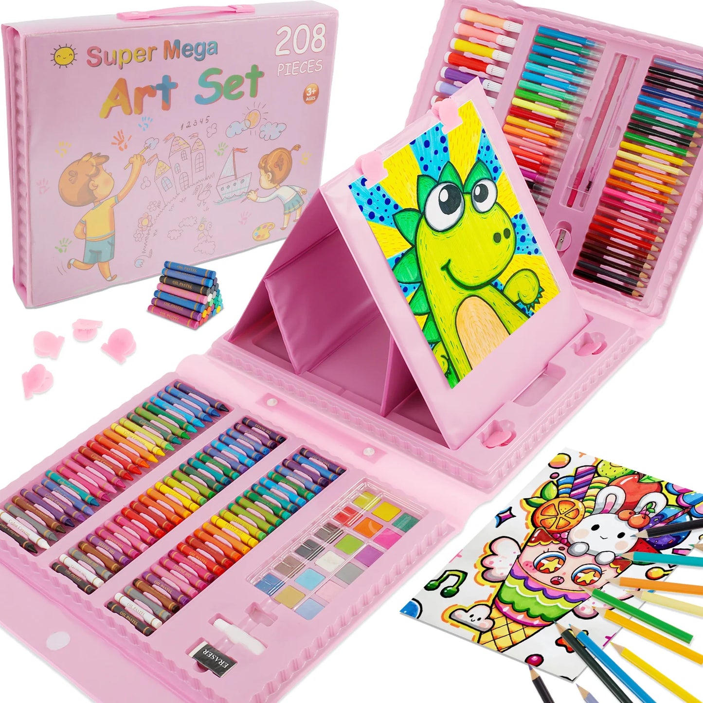 ArtVenture – 208-Piece Kids Art Set