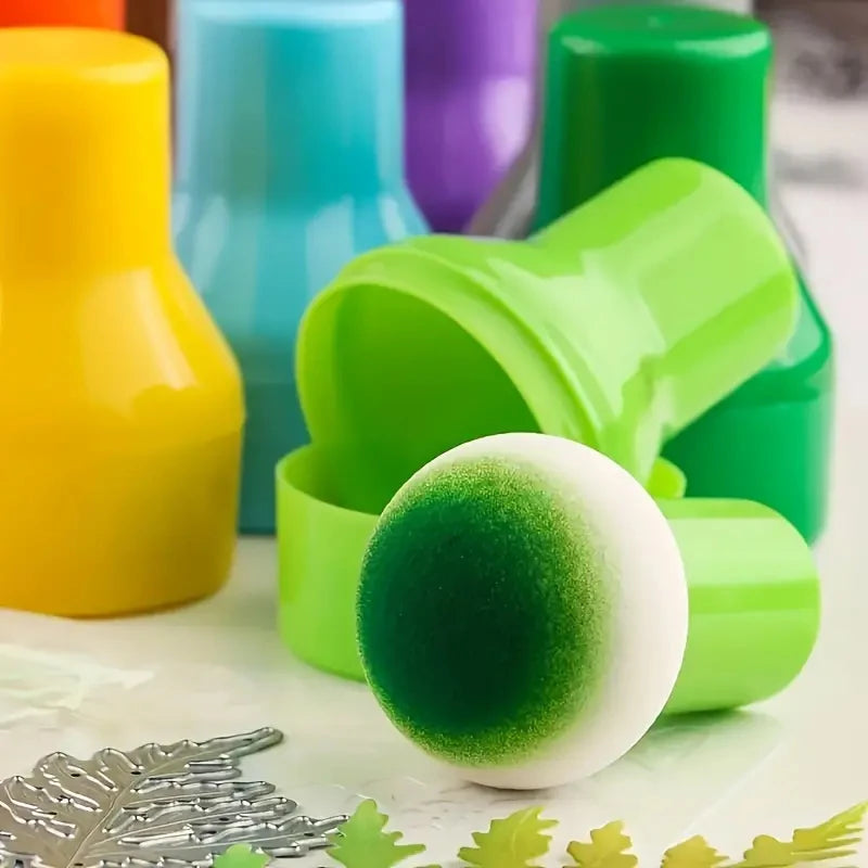 CraftDab – Stencil Brush & Sponge Set