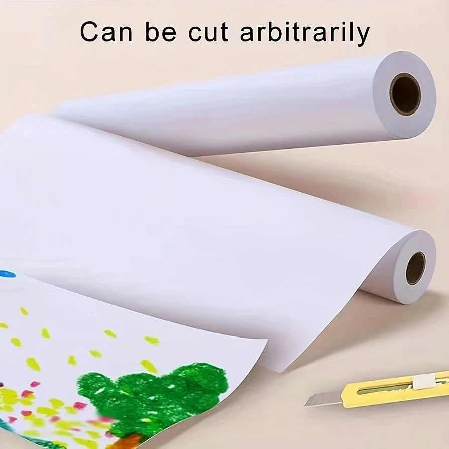 DrawFlow – White Drawing Paper Roll
