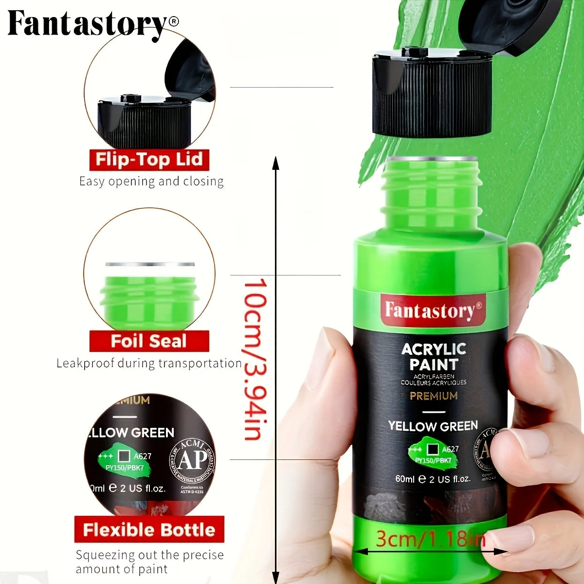 Fantastory – Acrylic Paint and Brush Set