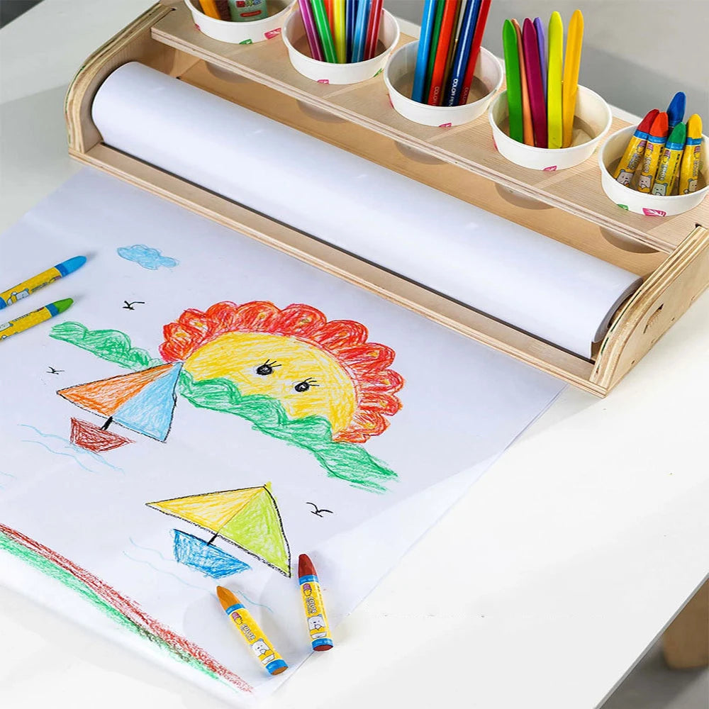 DrawFlow – White Drawing Paper Roll