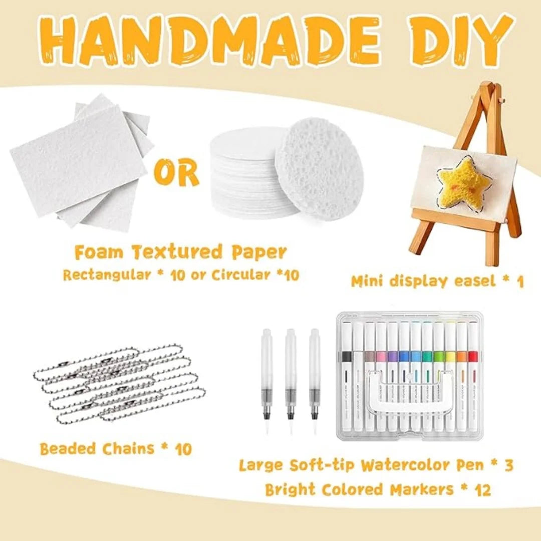 FoamArt – Magic 3D Texture Painting Kit for Kids