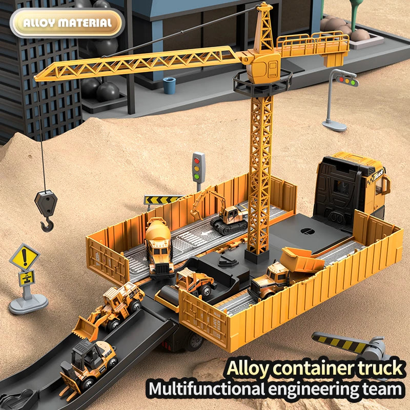 Constructo – Alloy Engineering Vehicle Playset