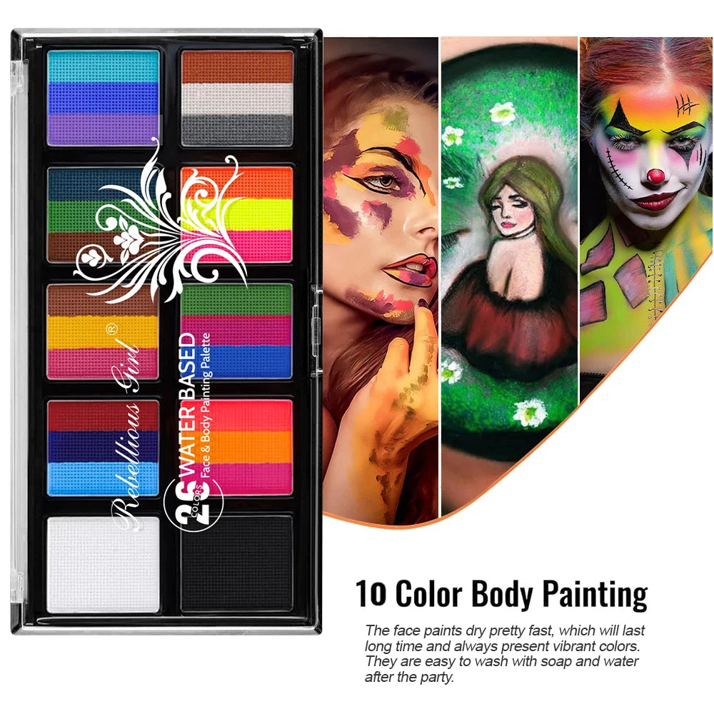 Paintura – 10 Color Body & Face Painting Kit