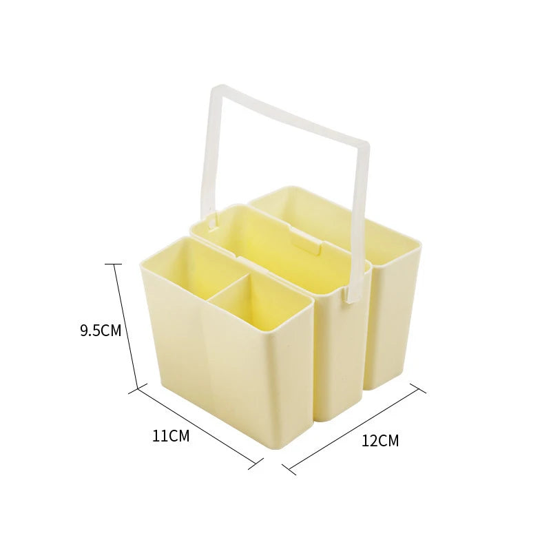 AquaWash – Watercolor Brush Cleaning Bucket