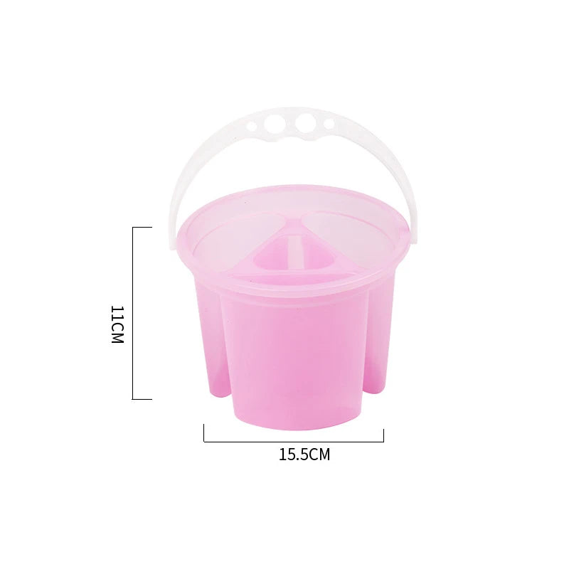 AquaWash – Watercolor Brush Cleaning Bucket