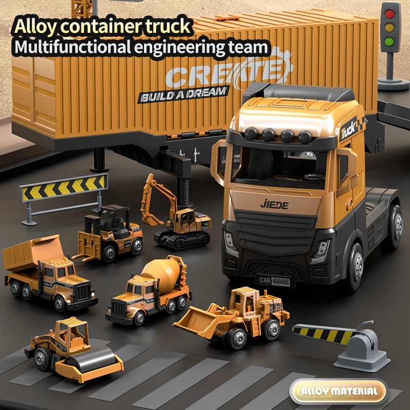 Constructo – Alloy Engineering Vehicle Playset