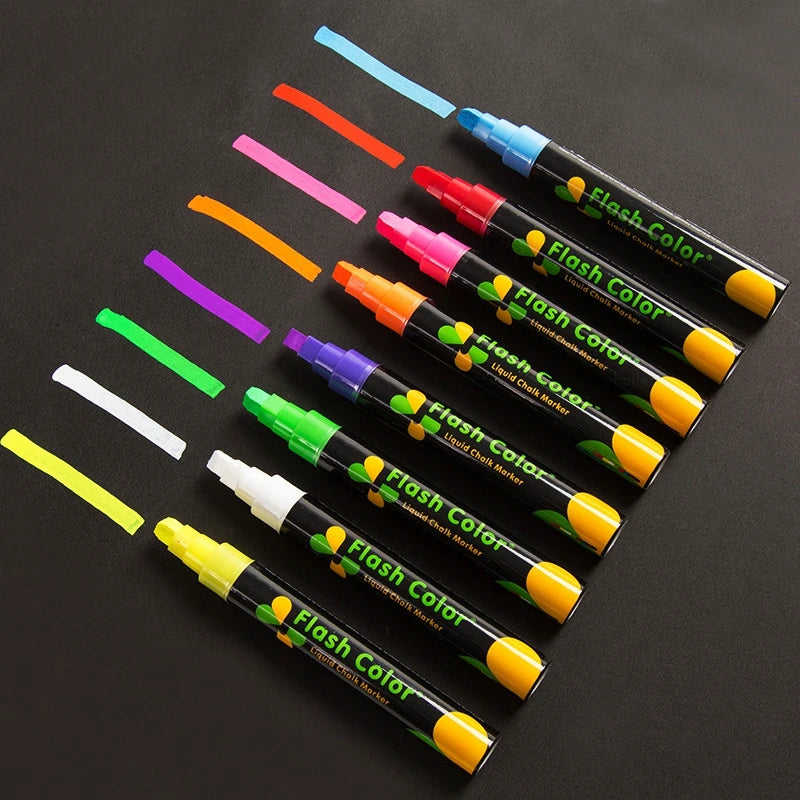 GlowMark – Fluorescent Liquid Chalk Markers