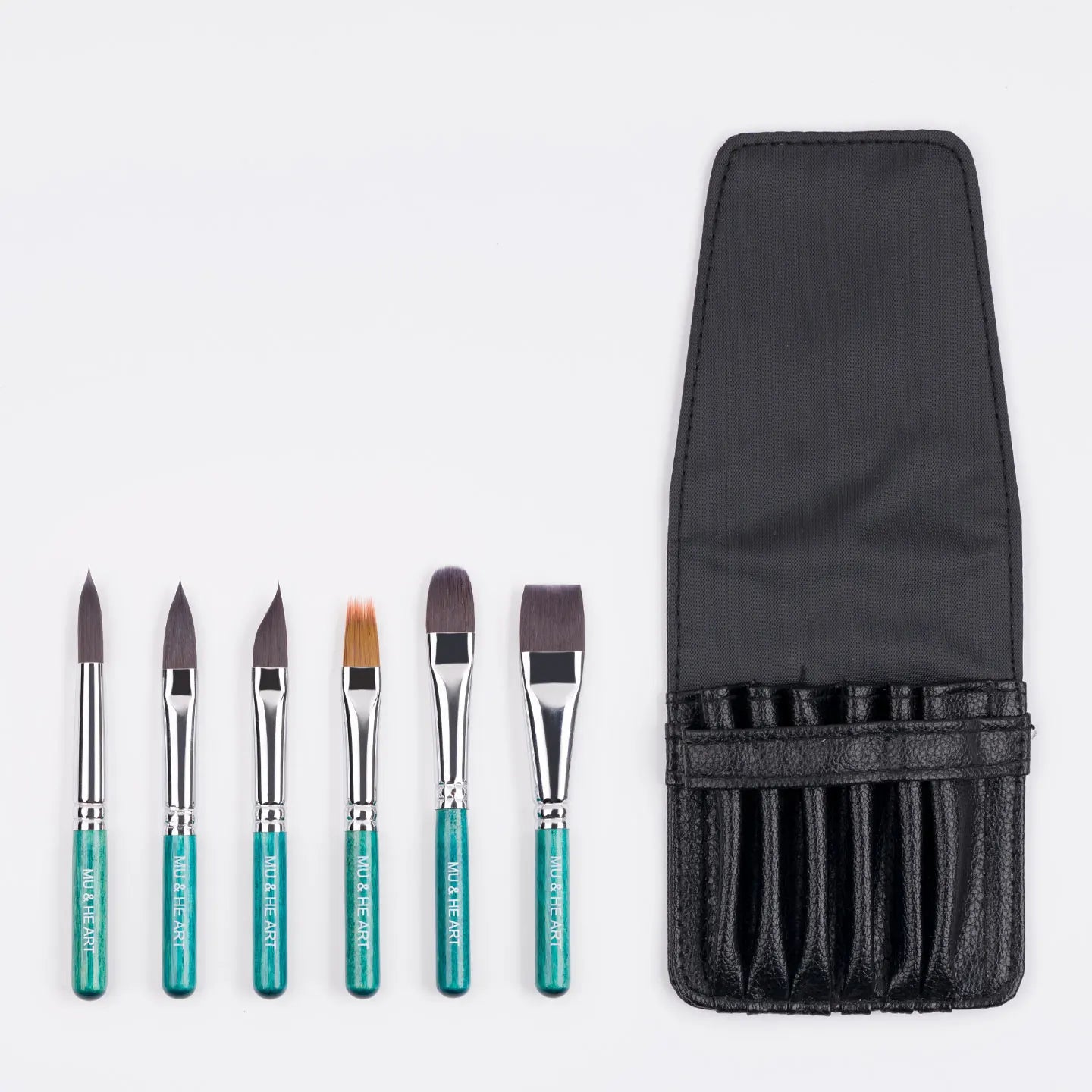 MiniPaint – Mini Watercolor Brush Set with Pouch