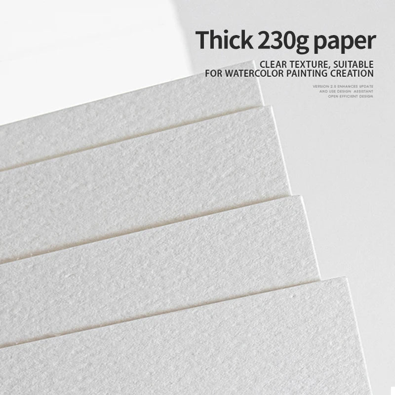AquaSquare – Medium Grain Watercolor Paper Book