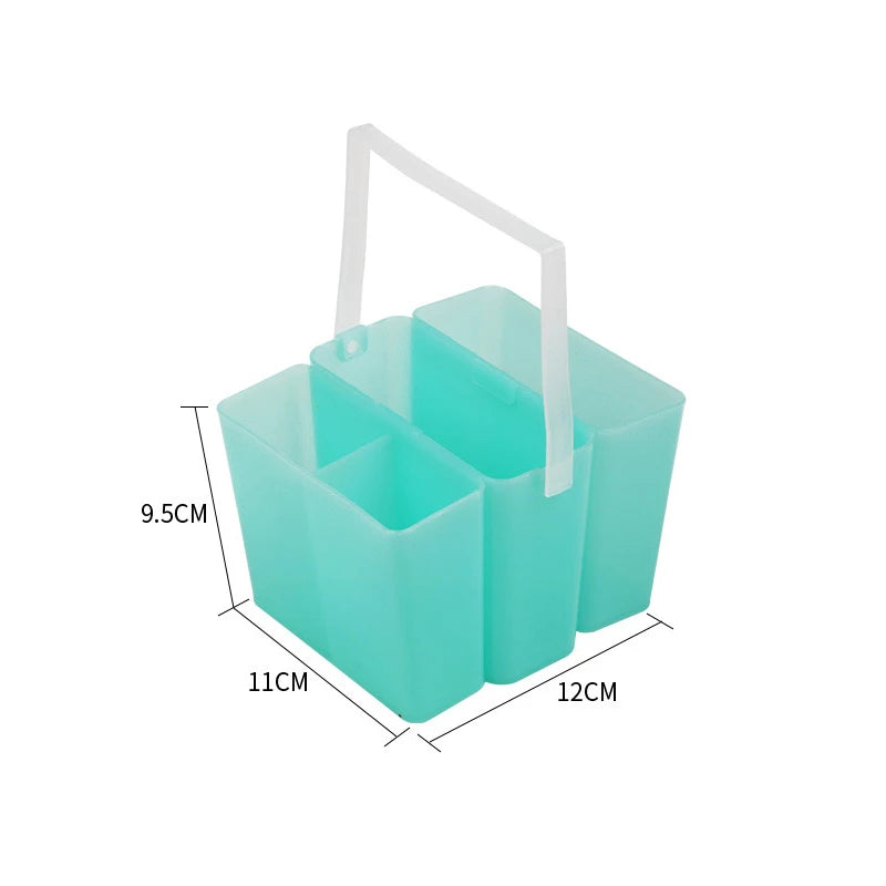 AquaWash – Watercolor Brush Cleaning Bucket