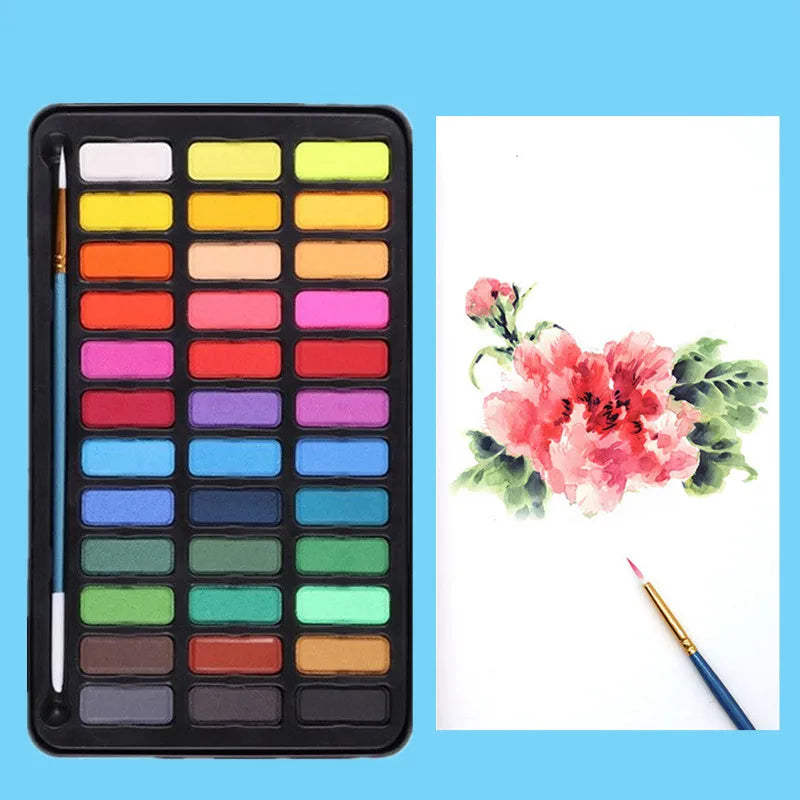 AquaPro – Professional Watercolor Set