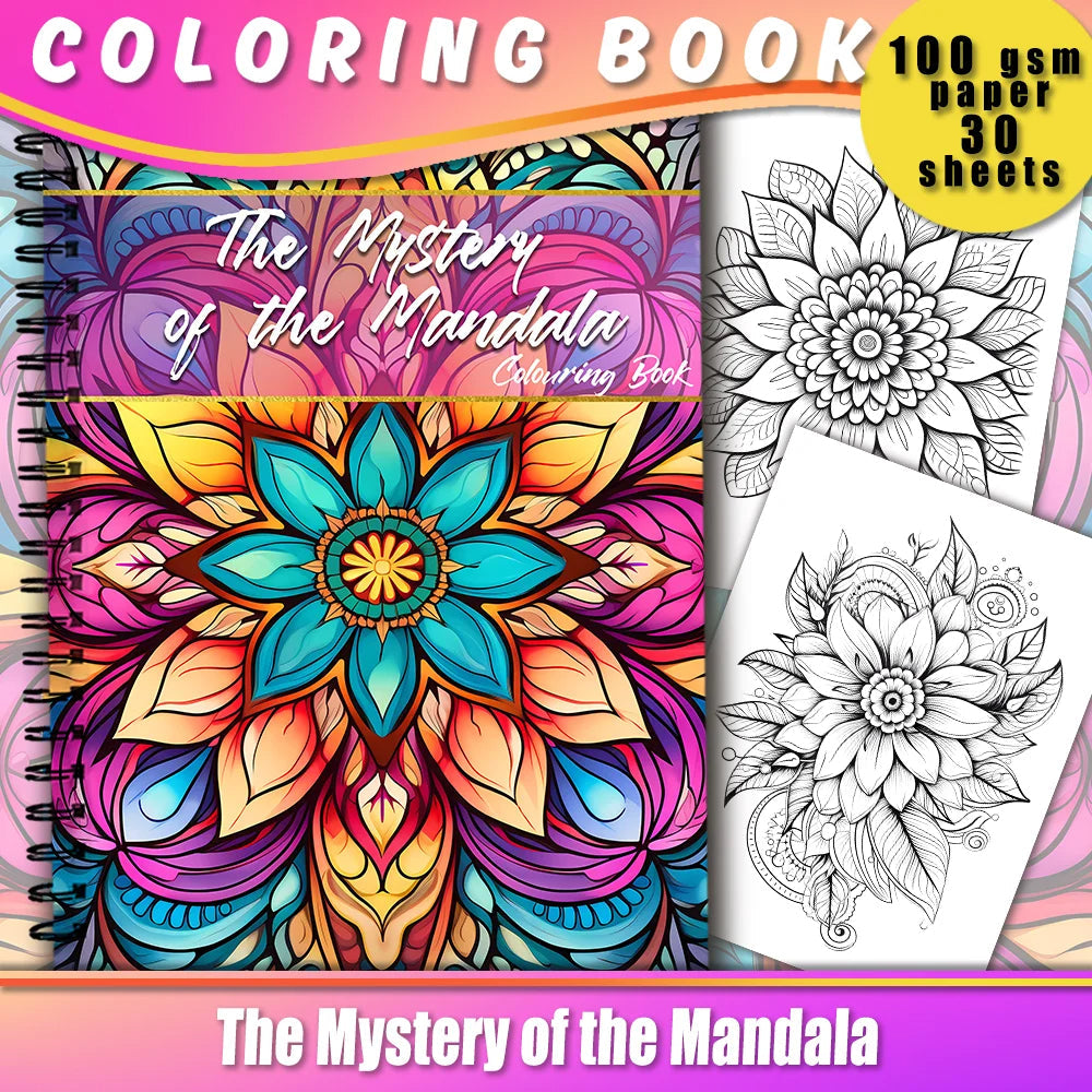 Mandela Adult Painting Book