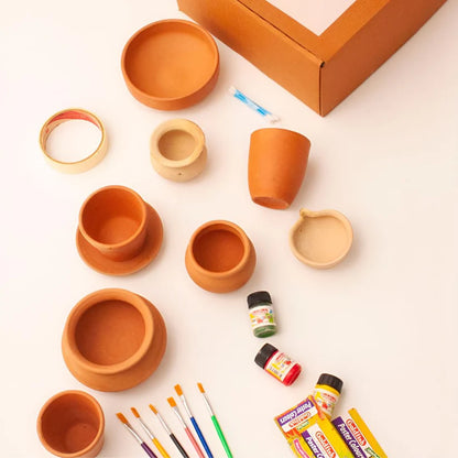 ClayCraft – Pottery Painting Kit