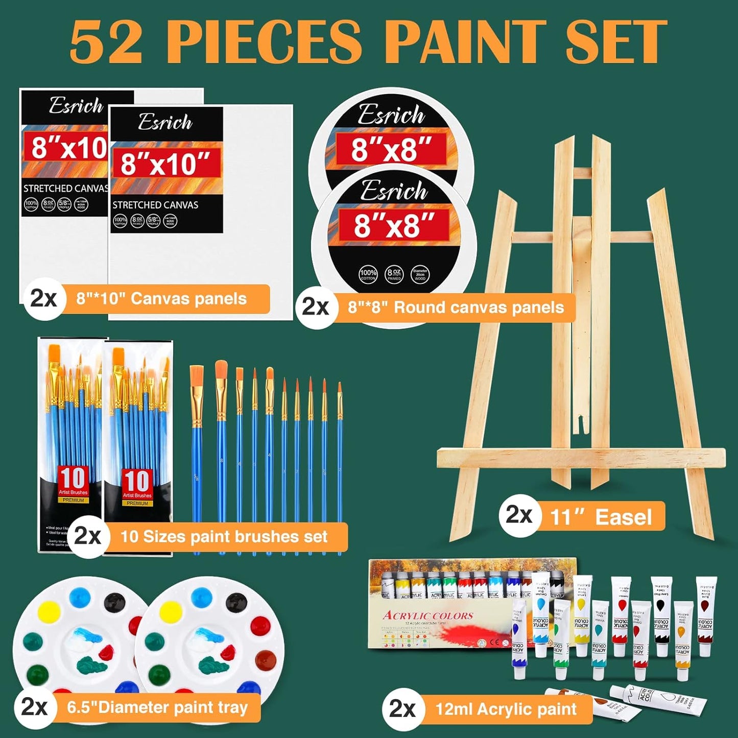ArtPro – Acrylic Paint Canvas Sets