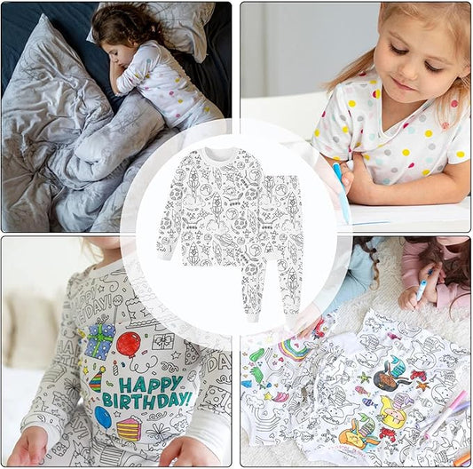 DreamDoodle – DIY Colorable Kids Pajama Set