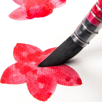 Red Rod Watercolor Brushes | Professional Painting Art Supplies