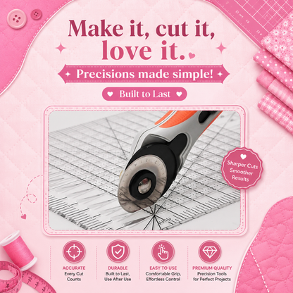 QuiltMaster - 5 in 1 Cutting Ruler Template