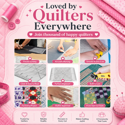 QuiltMaster - 5 in 1 Cutting Ruler Template