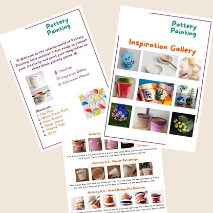 ClayCraft – Pottery Painting Kit