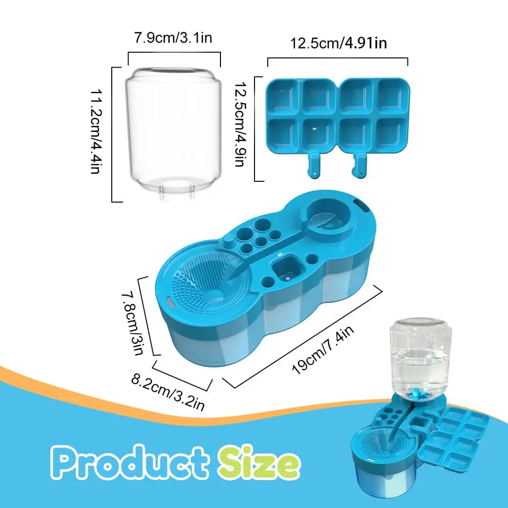 ArtSwirl – Quick-Dry Paint Brush Cleaner with Tray