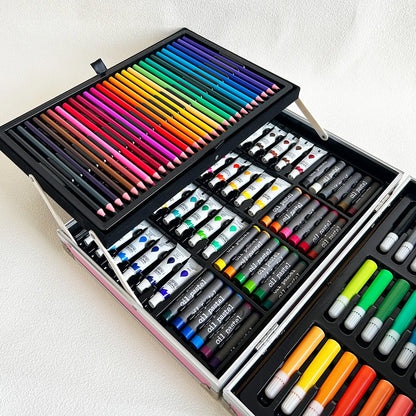 EquiColor – 145-Piece Pink Horse Watercolor Pen Set