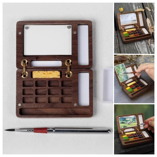 ColorNomad – Portable Solid Wood Paint Box