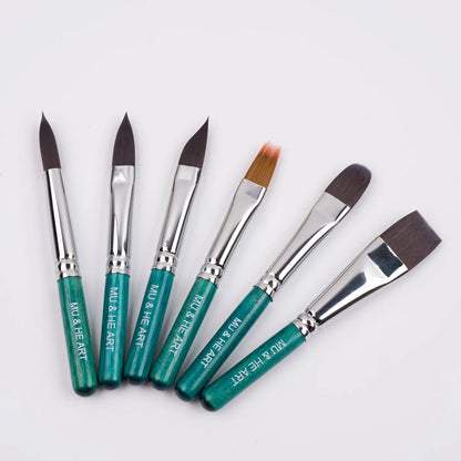 MiniPaint – Mini Watercolor Brush Set with Pouch