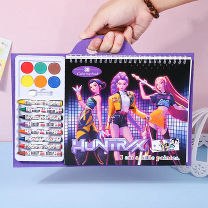 SketchBeat – K-Pop Demon Hunters Coloring & Tracing Book