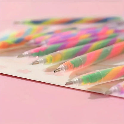 Glintor – 6 Colors Sparkly Gel Pen Set