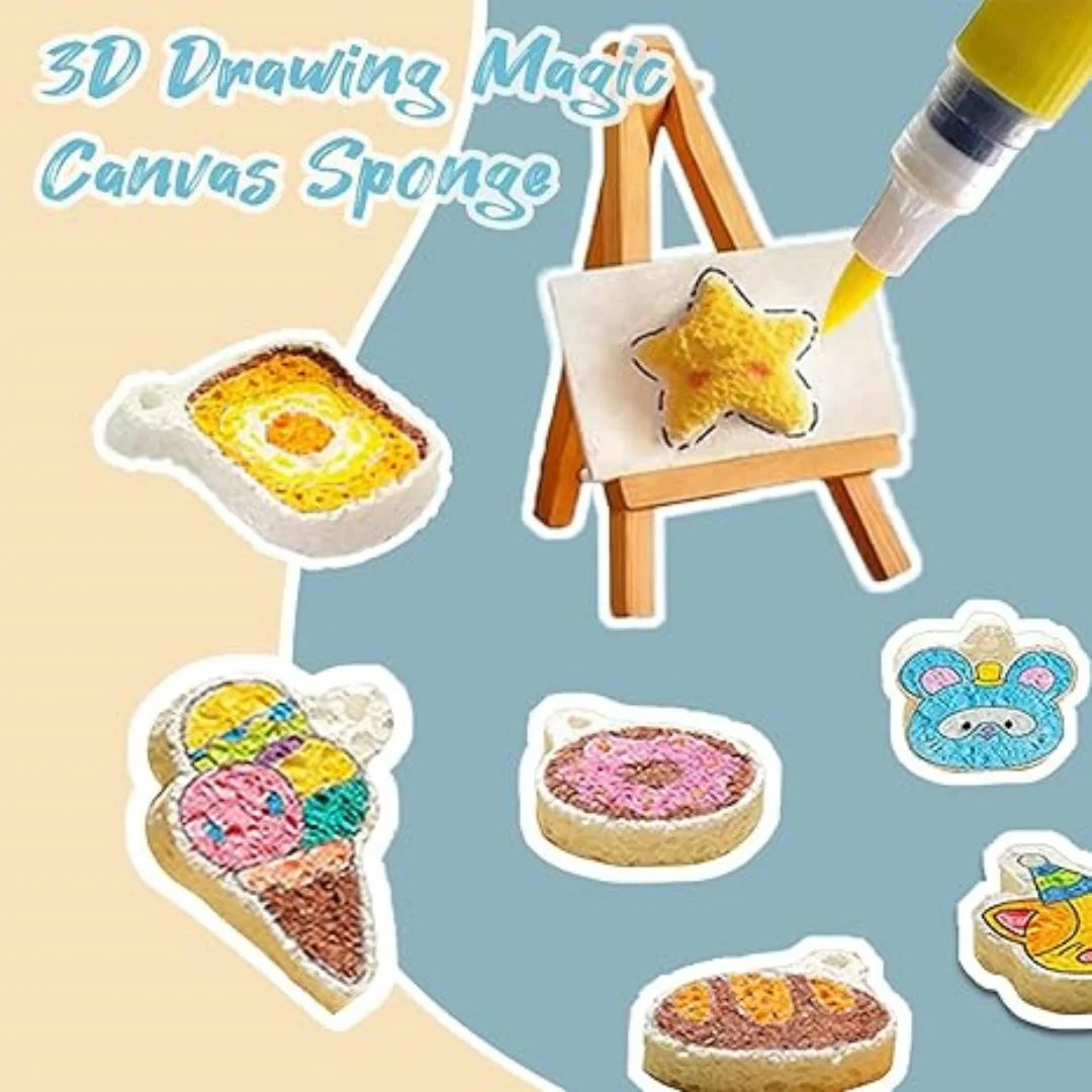 FoamArt – Magic 3D Texture Painting Kit for Kids
