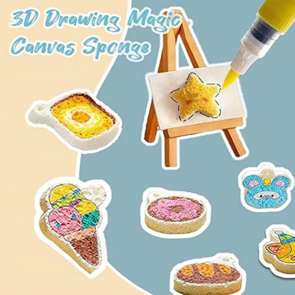 FoamArt – Magic 3D Texture Painting Kit for Kids