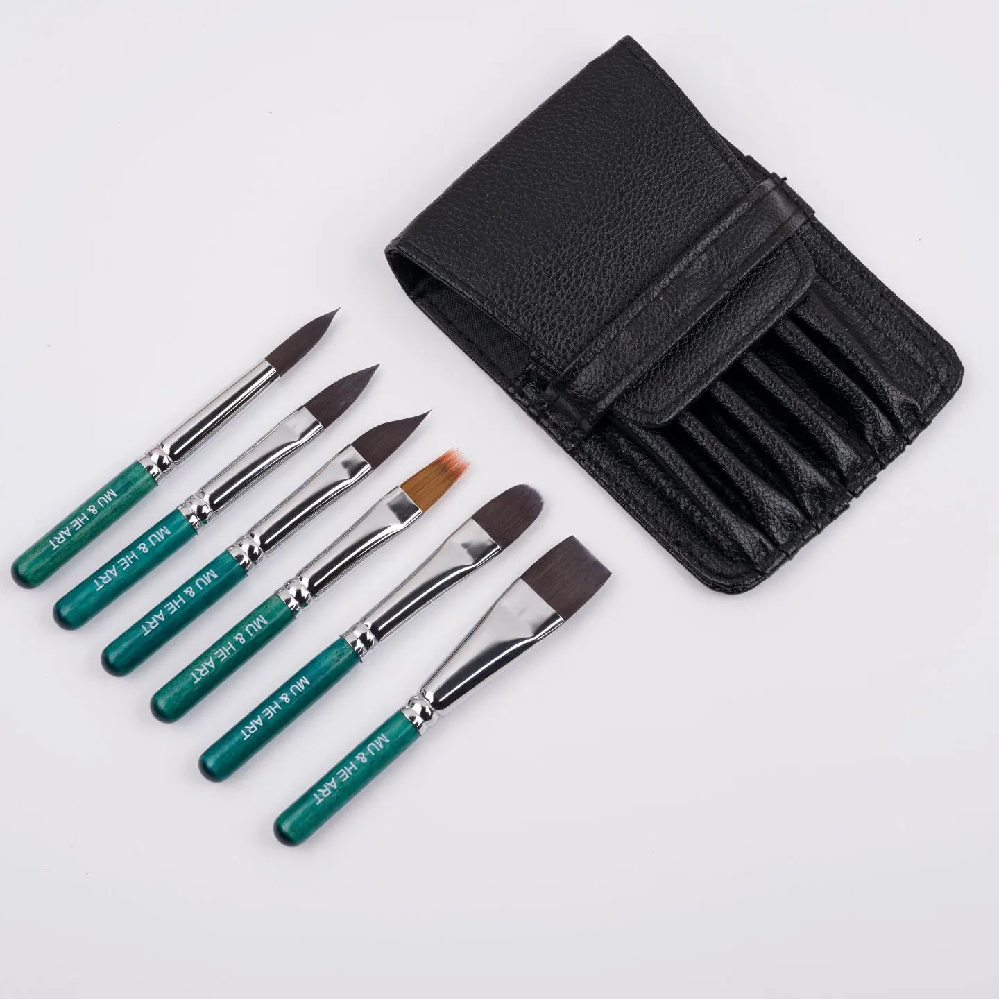 MiniPaint – Mini Watercolor Brush Set with Pouch
