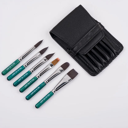 MiniPaint – Mini Watercolor Brush Set with Pouch