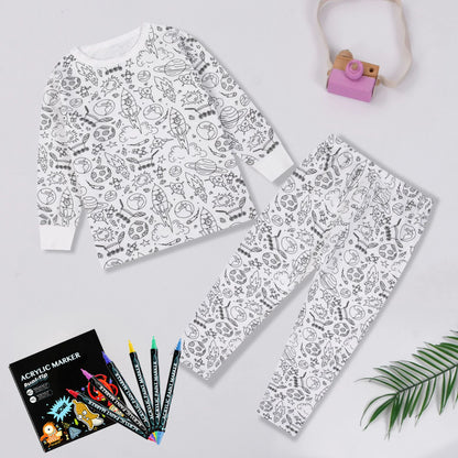 DreamDoodle – DIY Colorable Kids Pajama Set