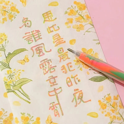 Glintor – 6 Colors Sparkly Gel Pen Set