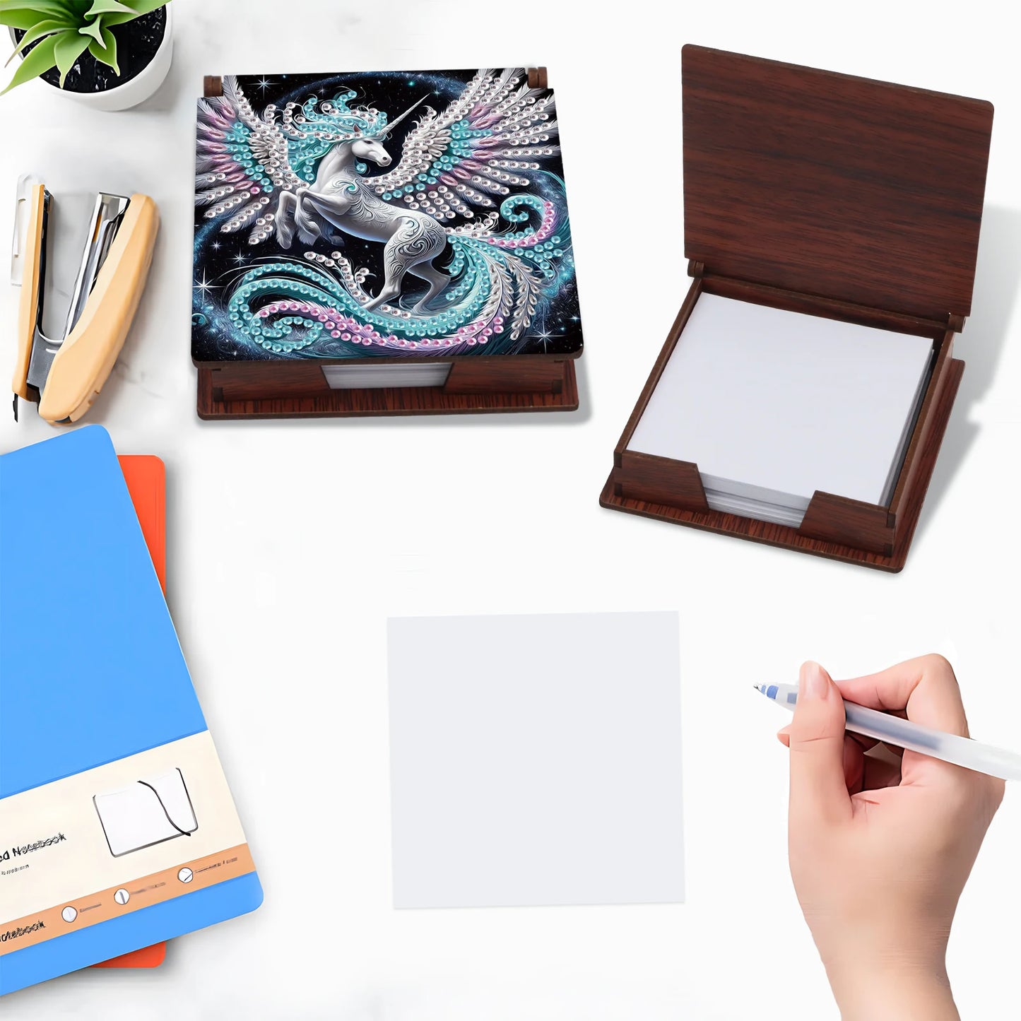 GlimmerNotes – Diamond Art Sticky Note Box Kit