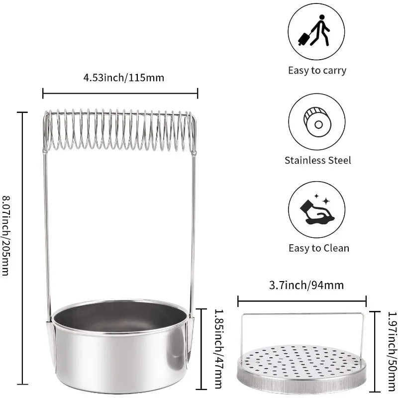 BrushPure – Stainless Steel Brush Washer