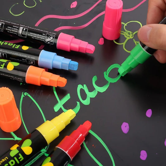 GlowMark – Fluorescent Liquid Chalk Markers