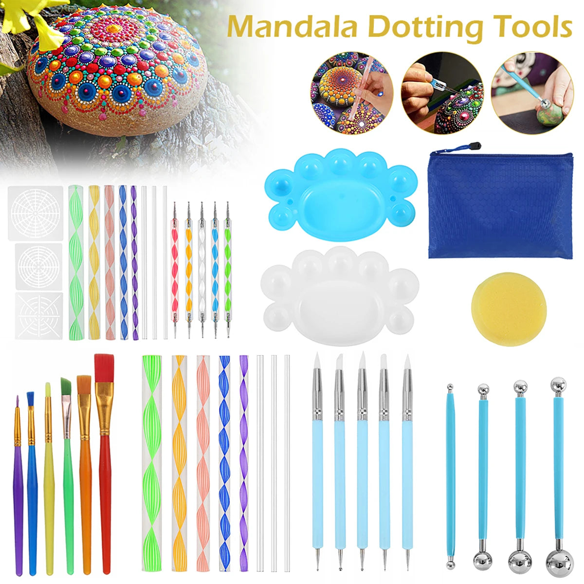 ArtMosaic – Mandala Dotting Tool Kit