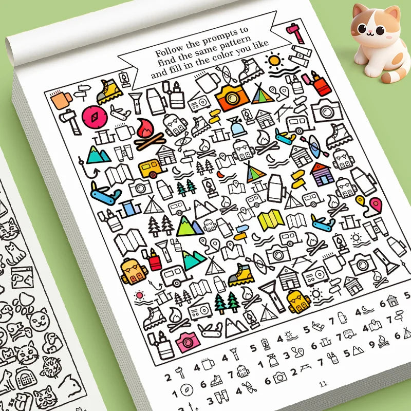FindQuest – 1000+ Creative Graphics Activity Book for Kids