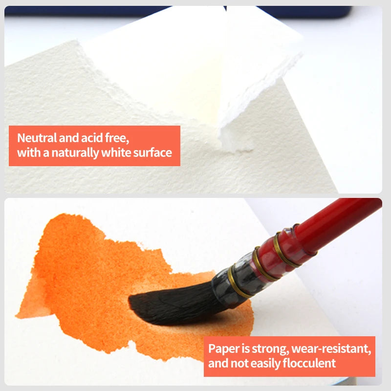 AquaSquare – Medium Grain Watercolor Paper Book