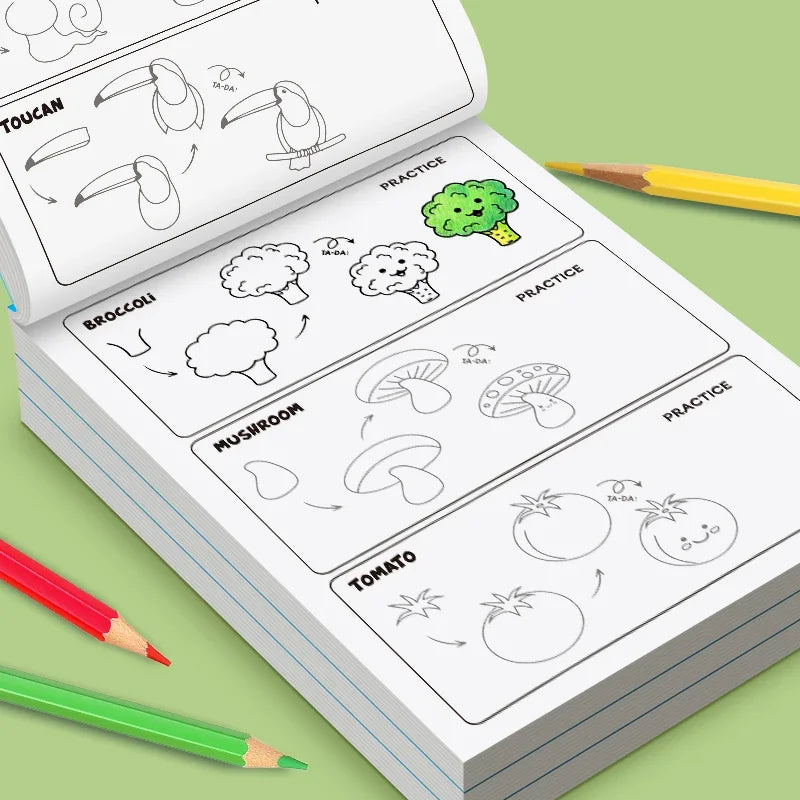 Drawino – Art Learning Book for Kids