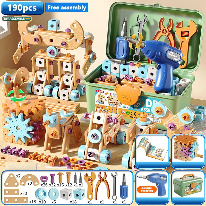BuildBuddy – Kids Educational Toolbox Playset