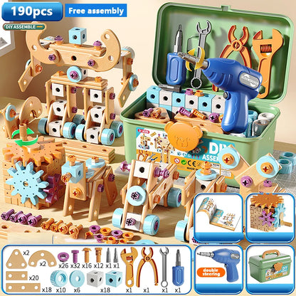 BuildBuddy – Kids Educational Toolbox Playset