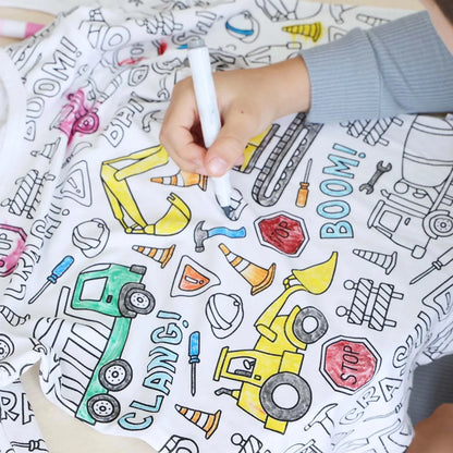 DreamDoodle – DIY Colorable Kids Pajama Set