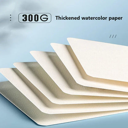 AquaPress – Round Watercolor Paper Pad