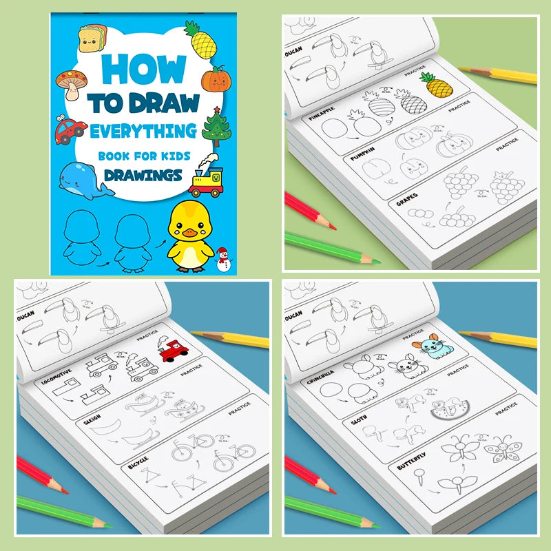 Drawino – Art Learning Book for Kids