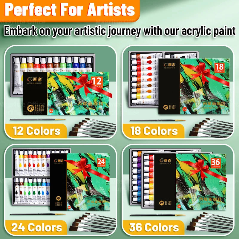 Chromaluxe – Professional Acrylic Paint Set