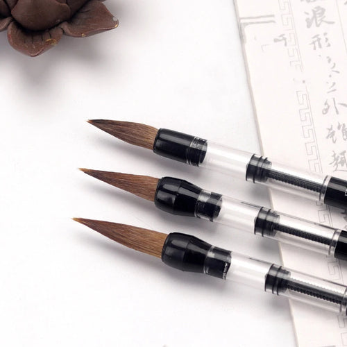 InkFlow – 3-Piece Water Storage Calligraphy Brush Set